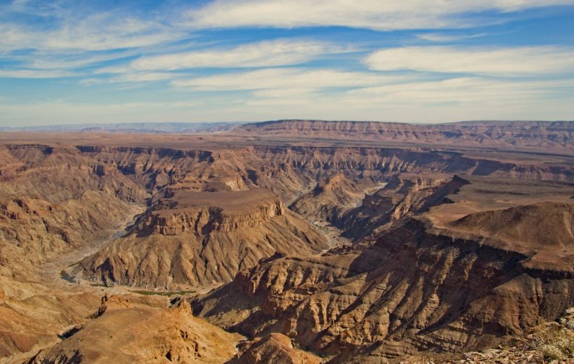 fish river canyon, namibia